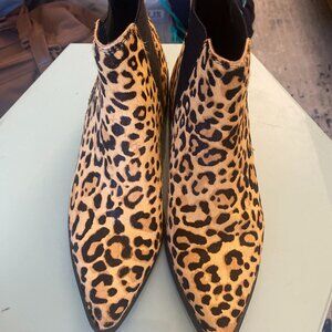 Steve Madden Cheetah Booties - Never Worn - Size 9